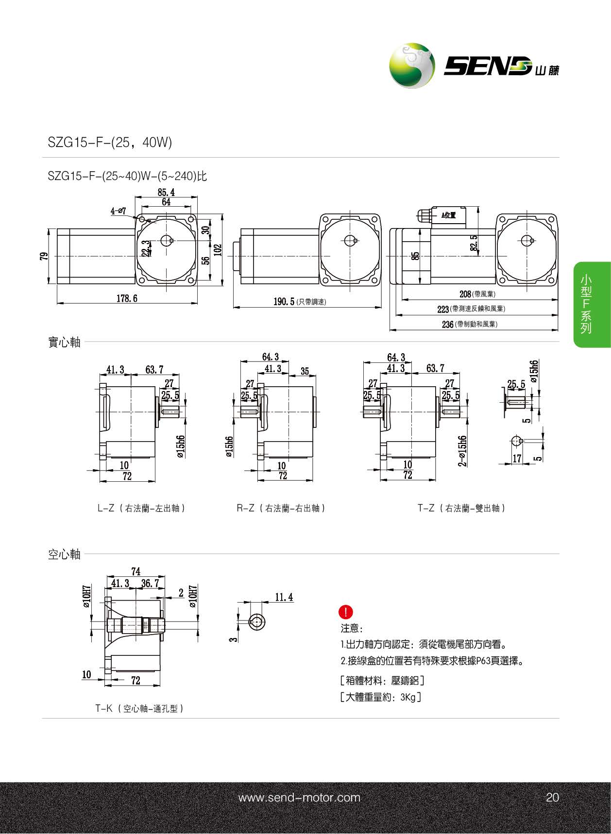 山藤减速机40W